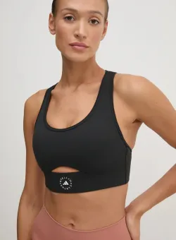 adidas by Stella McCartney sutien sport TrueStrenght culoarea negru, uni, IW6373