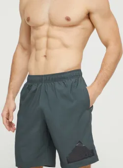 adidas pantaloni scurți de baie culoarea verde IT8596