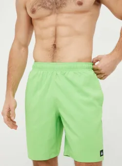 adidas Performance pantaloni scurți de baie Solid CLX culoarea verde IR6217