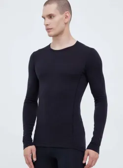 adidas TERREX longsleeve funcțional Xperior Merino 200 culoarea negru