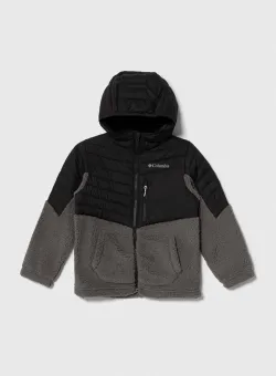 Columbia geaca copii culoarea negru