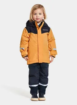 Didriksons salopete de iarna pentru copii SKARE KIDS SET culoarea galben