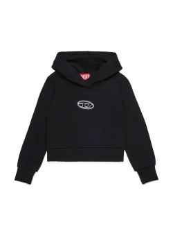 Diesel hanorac de bumbac pentru copii SASYHOOD SWEAT-SHIRT