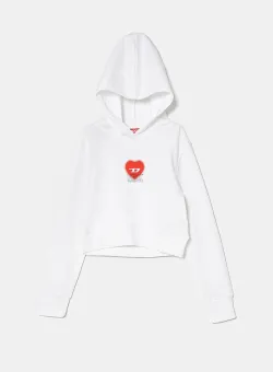 Diesel hanorac de bumbac pentru copii SCUOREHOOD SWEAT-SHIRT