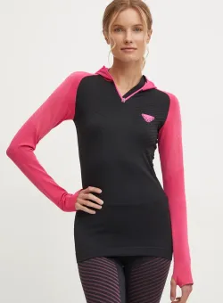 Dynafit hanorac funcțional FT Dryarn culoarea negru, 08.0000071048