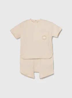Emporio Armani compleu copii culoarea bej