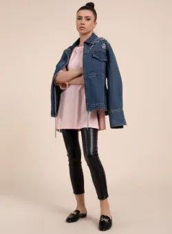 Geaca blugi Ottavia Albastra