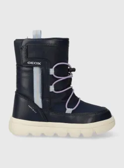 Geox cizme de iarna copii culoarea albastru marin