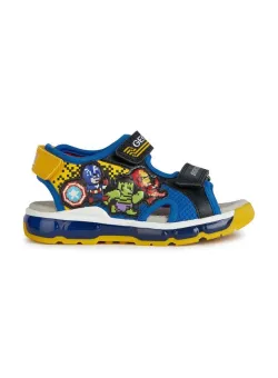 Geox sandale copii SANDAL ANDROID culoarea galben