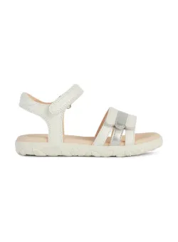 Geox sandale copii SANDAL HAITI culoarea alb