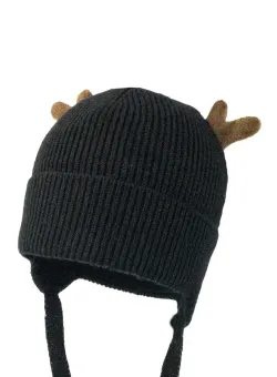 Jamiks caciula copii GRAHAM culoarea negru
