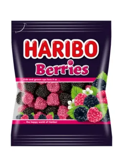 Jeleuri Haribo, Berries (mure), 100 g