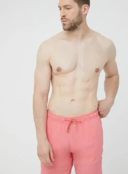 John Frank pantaloni scurti de baie culoarea roz