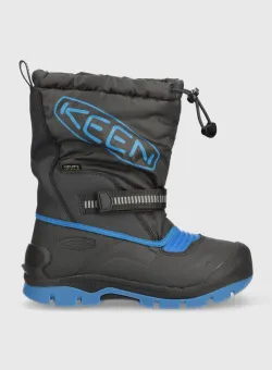 Keen cizme de iarna copii Snow Troll culoarea gri