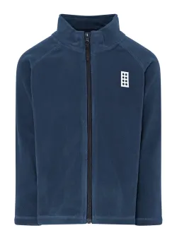 Lego Wear bluza copii culoarea albastru marin, neted