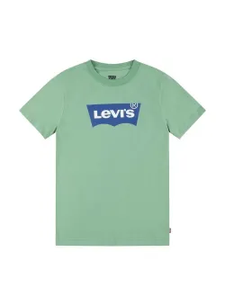 Levi's tricou copii culoarea verde, cu imprimeu