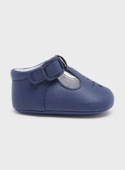 Mayoral Newborn papuci bebe culoarea albastru marin