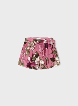 Mayoral pantaloni scurti copii culoarea roz, modelator