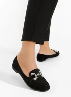 Mocasini dama eleganti Anzia negri