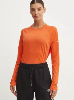 Montane longsleeve funcțional Dart culoarea portocaliu, FDLST17