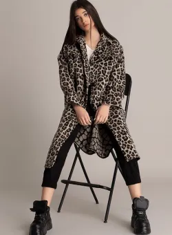 Palton dama Kilana Bej