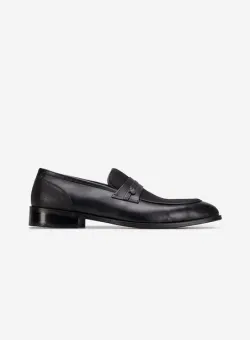 Pantofi eleganti barbati piele Guard negri