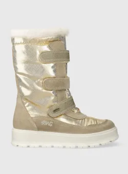 Primigi cizme de iarna copii culoarea auriu