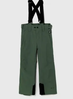 Protest pantaloni de schi pentru copii BORK JR culoarea verde