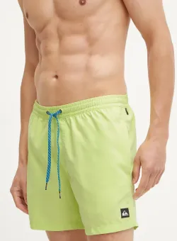 Quiksilver pantaloni scurti de baie culoarea verde