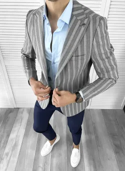 Sacou barbati slim fit 57401 Y7-2.3