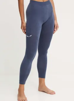 Salewa jambiere funcționale Zebru culoarea albastru marin