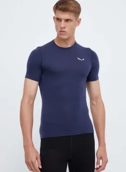 Salewa tricou funcțional Cristallo culoarea albastru marin, 00.0000028207