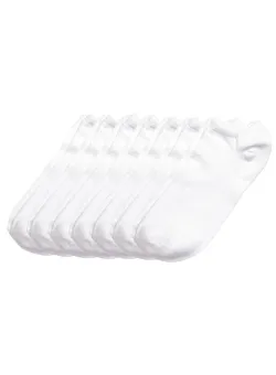 Set 3 sosete albe Bumbac