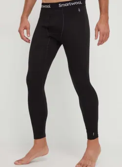 Smartwool jambiere funcționale Classic All-Season Merino culoarea negru