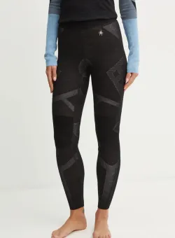 Smartwool jambiere funcționale Intraknit Thermal Merino culoarea negru