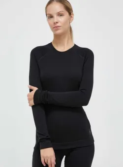 Smartwool longsleeve funcțional Classic Thermal Merino culoarea negru
