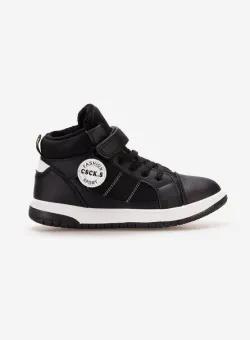 Sneakers baieti Blubber negri