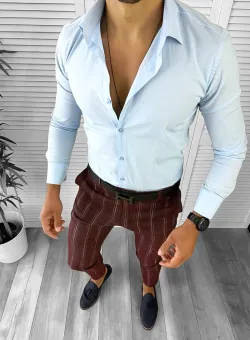 Tinuta barbati smart casual Pantaloni + Camasa 12673 E