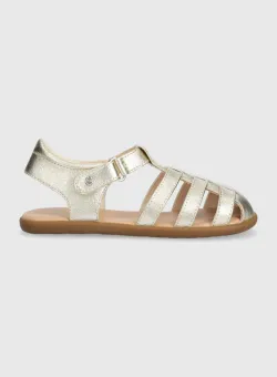 UGG sandale copii KOLDING METALLIC culoarea auriu