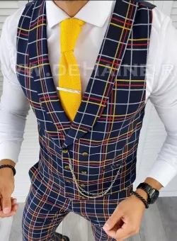 Vesta barbati eleganta slim fit 11930 261-4 E