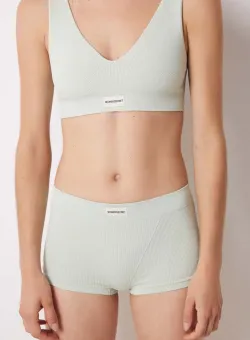 women'secret boxeri SEAMLESS 2 culoarea verde, 5128087