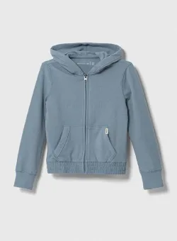 Abercrombie & Fitch bluza copii cu glugă, neted