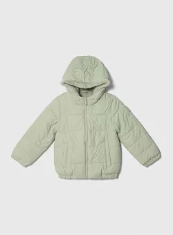 Abercrombie & Fitch geaca copii culoarea verde