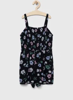 Abercrombie & Fitch salopeta copii culoarea albastru marin