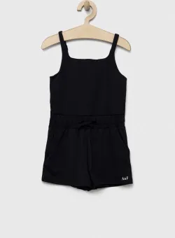 Abercrombie & Fitch salopeta copii culoarea negru