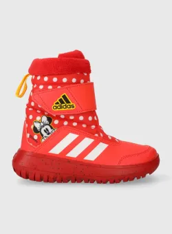 adidas cizme de iarna copii Winterplay Minnie C culoarea rosu