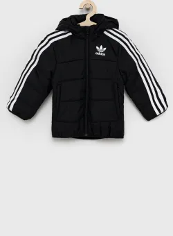Adidas Originals Geacă copii H34564 culoarea negru