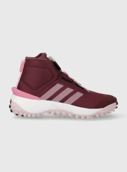 adidas pantofi copii FORTATRAIL BOA K culoarea roz