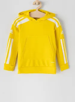 Adidas Performance Bluză copii GP6431 culoarea galben, material neted