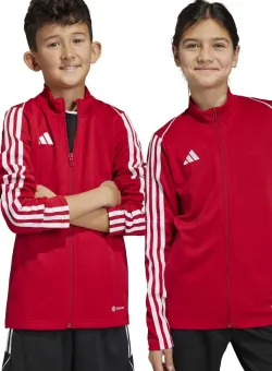 adidas Performance bluza copii TIRO23L TR JKTY culoarea rosu, cu imprimeu
